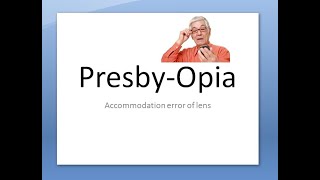 Ophthalmology 057 a Presbyopia scleral spacing expansion sclerotomy PARM Amplitude accommodation