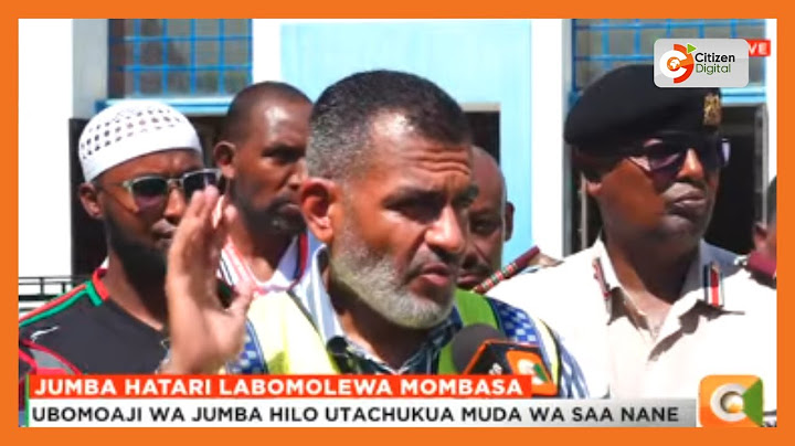 Jumba la ghorofa 10 lililodidimia labomolewa Mombasa
