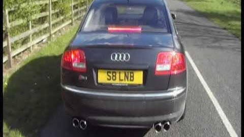 Audi S8 5.2 V10 FSi quattro with Milltek Sport exhaust