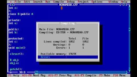 Private Public Protected Inheritance in C++ Example 1