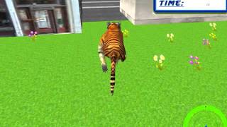 Angry Tiger City Revenge iOS Gameplay screenshot 3