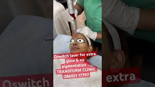 Qswitch laser for extra glow & no pigmentation  ,TRANSFORM CLINIC 086551 17797 viral shorts