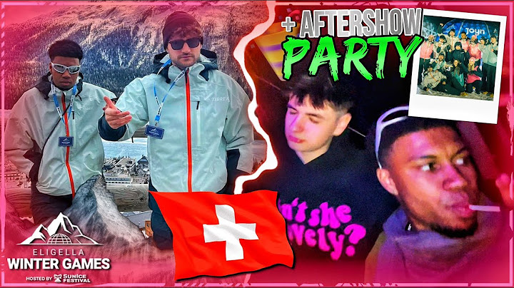 WILDE AFTERSHOW PARTY + ELIGELLA WINTER GAMES!🎉 Vlog vom Event & mehr mit Eli, Eldos etc.🔥 VLOG #149
