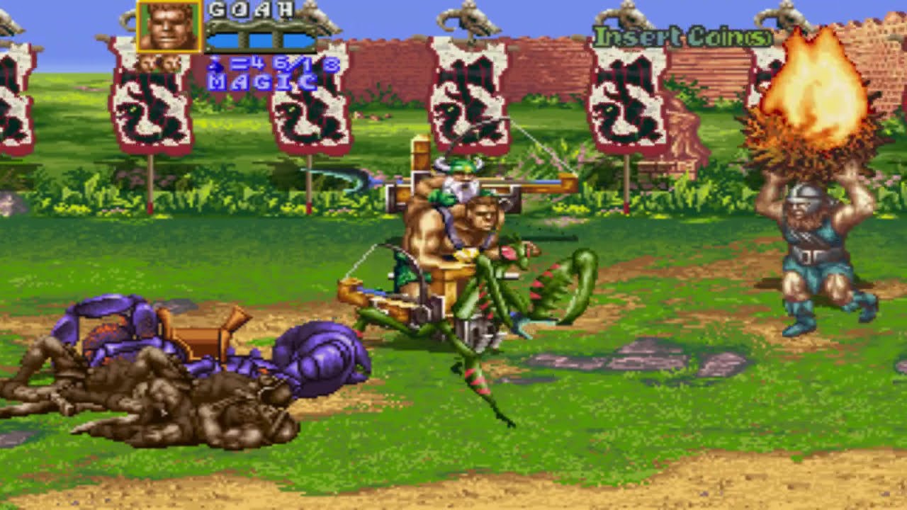 ゴールデンアックス デスアダーの復讐 【AC ワンコインALL】 ゴア