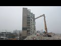 Timelapse dmolition janequin habitat  metropole