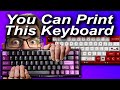 My favorite mechanical keyboard a diy 3d printed and handwired custom