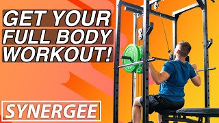 Synergee Power Rack With Pulley System