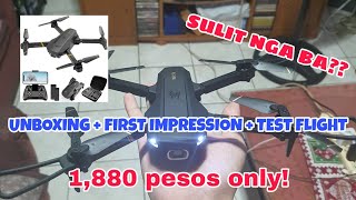Unboxing 4DRC v4 Richie drone + first impression & test flight. #myfirstdrone #firstunboxingvid