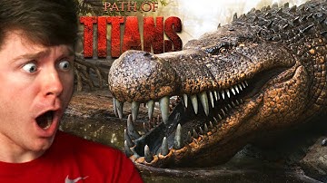 Growing the DEINOSUCHUS from BABY to ADULT! - Path of Titans
