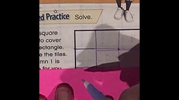 15.5 Divide Rectangles into Equal Squares #1-9