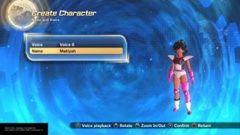 DRAGON BALL XENOVERSE 2 (Creating My Female Saiyan)