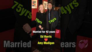 Ed Harris love story, Amy Madigan and children 💓 #hollywood #love #edharris #hollywoodcouple #actor