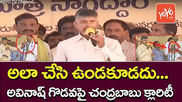 CM Chandrababu Naidu Clarifies YCP MP Avinash Reddy Issue | AP Politics | TDP Vs YSRCP | YOYO TV