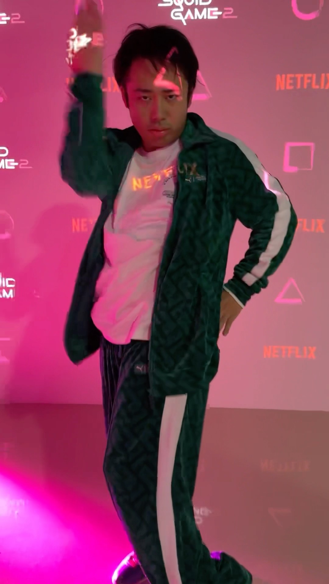 Killing it with the Squid Game dance! #squidgame2 #squidgame2