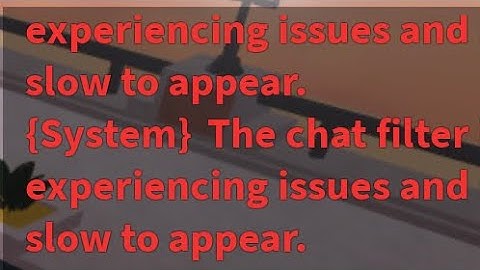 YBA’s Chat is broken.