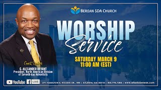 Sabbath Worship at Atlanta Berean | March 9, 2024 | G. Alexander Bryant