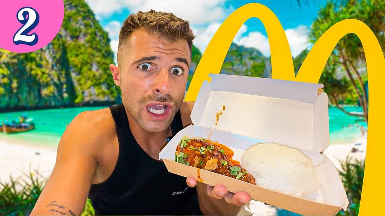 probando MC DONALDS en TAILANDIA 🍚🇹🇭  - 10 DÍAS EN TAILANDIA (PARTE 2)