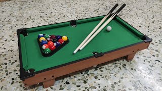 Mini 8 Ball Pool Set Unboxing | Snooker screenshot 2