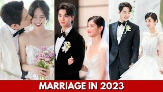 TOP KOREAN ACTOR WHO GOT MARRIED IN REAL LIFE 2023 | #marriage #kdrama