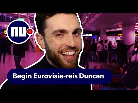 Duncan Laurence vertrekt naar Israël: 'Laat kritiek maar komen' | Songfestival Tel Aviv