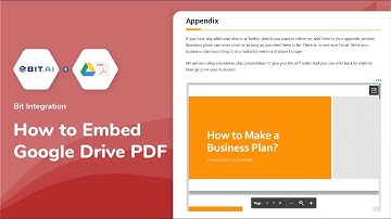 How to Embed Google Drive PDFs on Documents | Bit Docs - Bit.ai