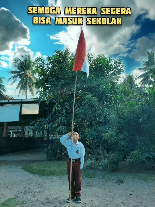 Story Wa# Anak Sd upacara Bendera HUT RI KE 76