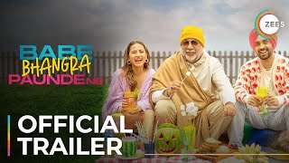 Babe Bhangra Paunde Ne |  Trailer | Diljit D | Sargun M | Premieres January 6 2023 on ZEE5