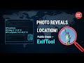 Exposed! How Photo Metadata Reveals Your Location Instantly 📍 | Live Demo with ExifTool