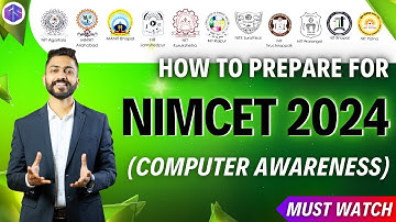 How to Prepare for NIMCET Computer Awareness Syllabus | Must Watch