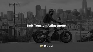 Belt Replacement & Tension | Ryvid Anthem Service Guide