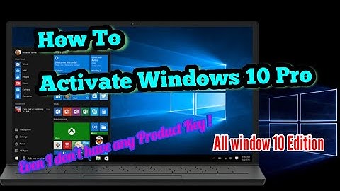 How to activate windows 10 Pro without any Product key | Windows  All Editions & 100% Working | 2020