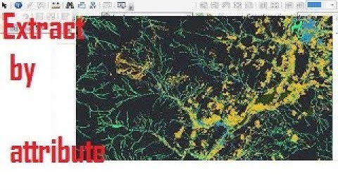 26-17-1 Working with raster, Extract by attribute