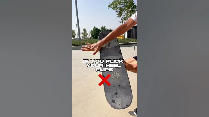 Did you know this about heelflips?🧐#skate #sk8 #skater #skatetips #howtoskate #heelflip #dubai #uae