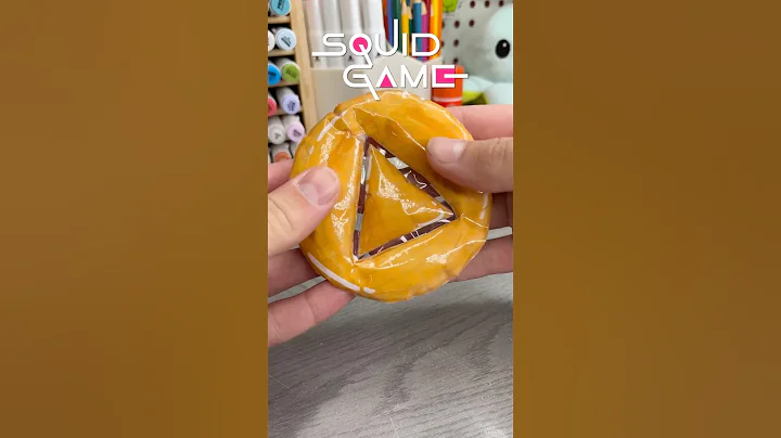 ✨ Squid games Paper squishy!? #papersquishy #squishy #squidgame #squidgame2 #papercraft #cutecrafts￼