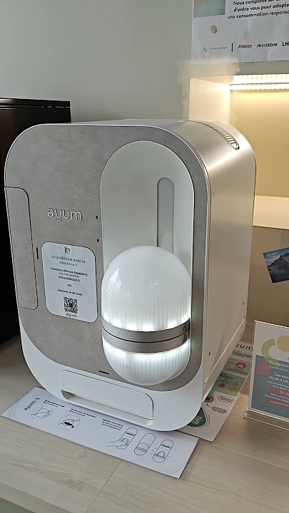 Utilisation de la machine AUUM pour nettoyer ma tasse Bodum