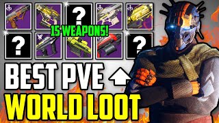 Destiny 2: The ULTIMATE PVE World Loot Guide for Season 23! (Best Weapons & Perks)