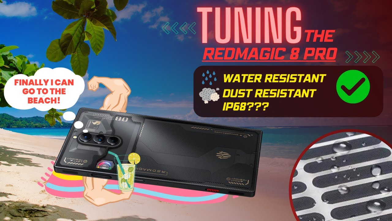 Unleashing My Nubia RedMagic 8 Pro | Water & Dust Resistance Tested!