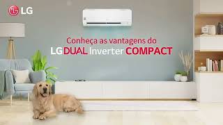 Ar Condicionado LG DUAL Inverter Compact +AI 12000 BTU Frio 220V Ar Condicionado 12000 BTUS Inverter