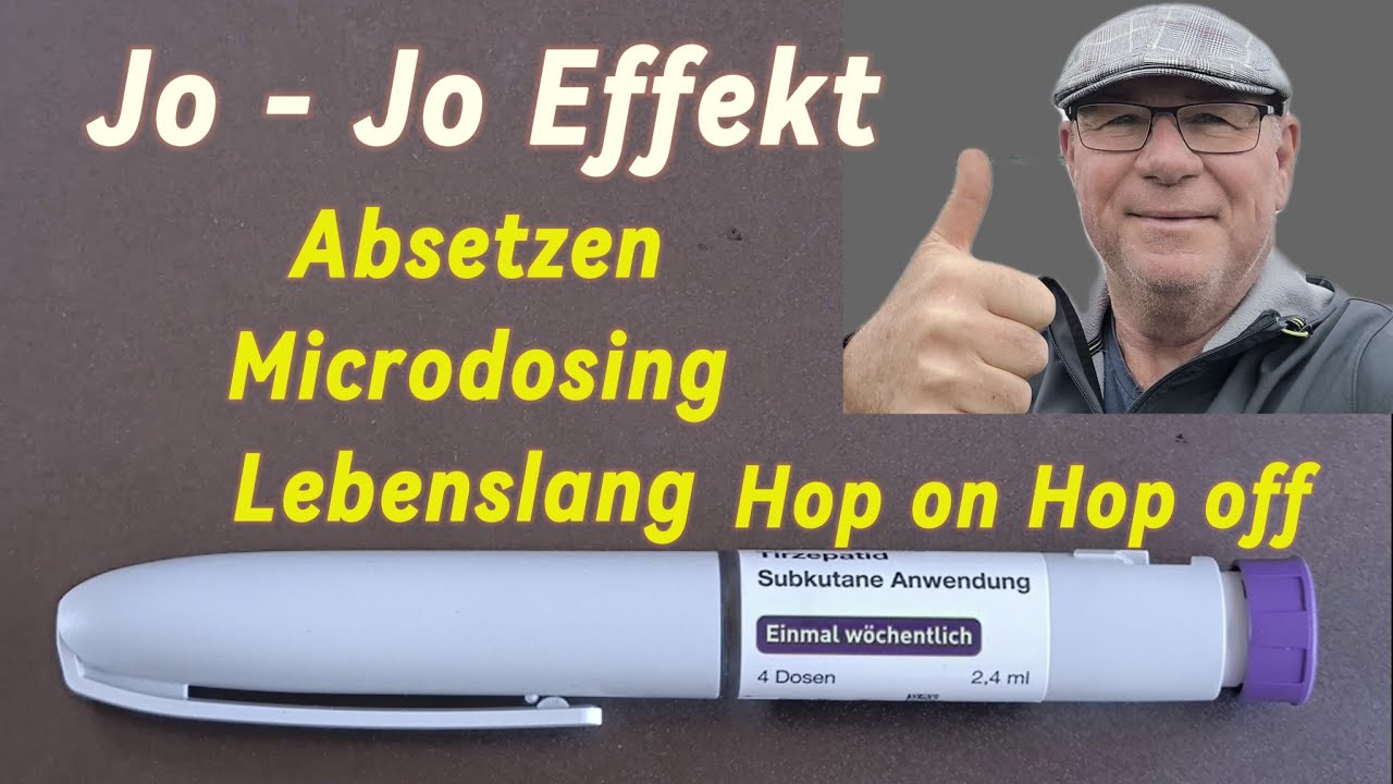 Jo -Jo Effekt  Absetzen Food Noise Abnehmspritze Mounjaro 6,20€/Woche
