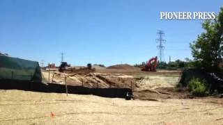 Walmart in Roseville now under construction. The SuperCenter at Cleveland  & Co. Rd C slated to open