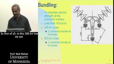 Power Systems  Transmission Lines and Cables Part 1