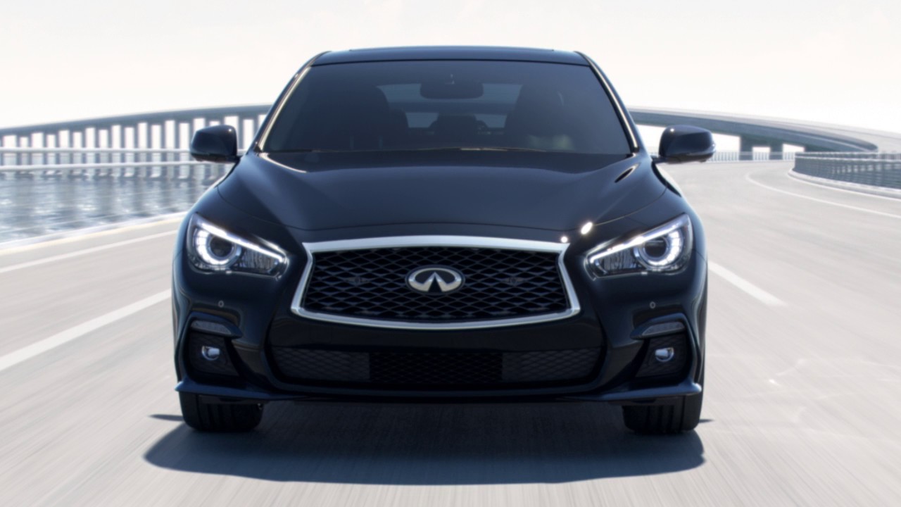 electronics 2018 INFINITI Q50 HEV - Instrument Brightness Control
