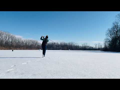 [헨리골프] <strong>GOLF</strong> <strong>ASMR</strong> 겨울 인트로 스윙 영상 만들기 놀이!^^