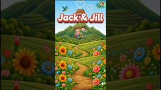 Jack &amp; Jill nursery Rhymes For Children  🧑‍🤝‍🧑 #jack&amp;jillrhymes #preschoolrhymes