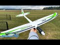 E-flite UMX Conscendo BNF RC Glider Maiden Flight Review ✈️