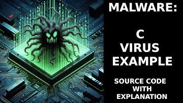 💾 C VIRUS EXAMPLE + CODE EXPLANATION [MALWARE] #make #malware #hacking #c++