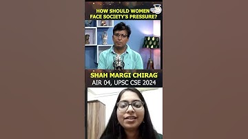 How Should Women Face Society’s Pressure?   #upsc #cse #ias #upsc2024 #ips