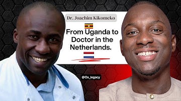 He learned Dutch in 6 months, then medical school and now a specialist, S2 E2 with Dr. J. Kikomeko