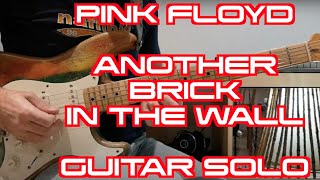 Video thumbnail of "Another Brick In The Wall part 2 | guitar solo tutorial - free tabs"