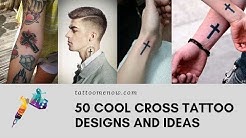 50 Cool Cross Tattoo Designs and Ideas